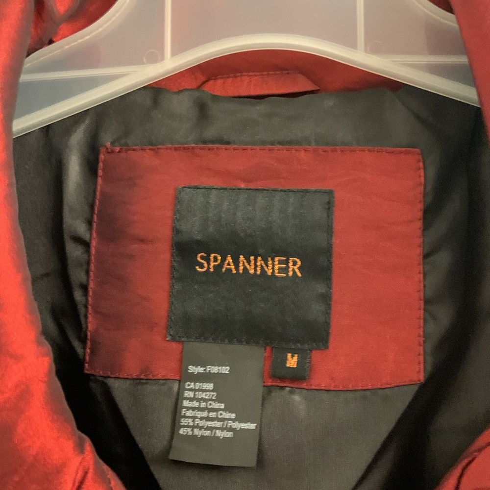 Red satin jacket -spanner - Picture 2 of 3